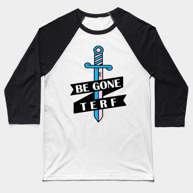 BE GONE TERF Baseball T-Shirt by remerasnerds